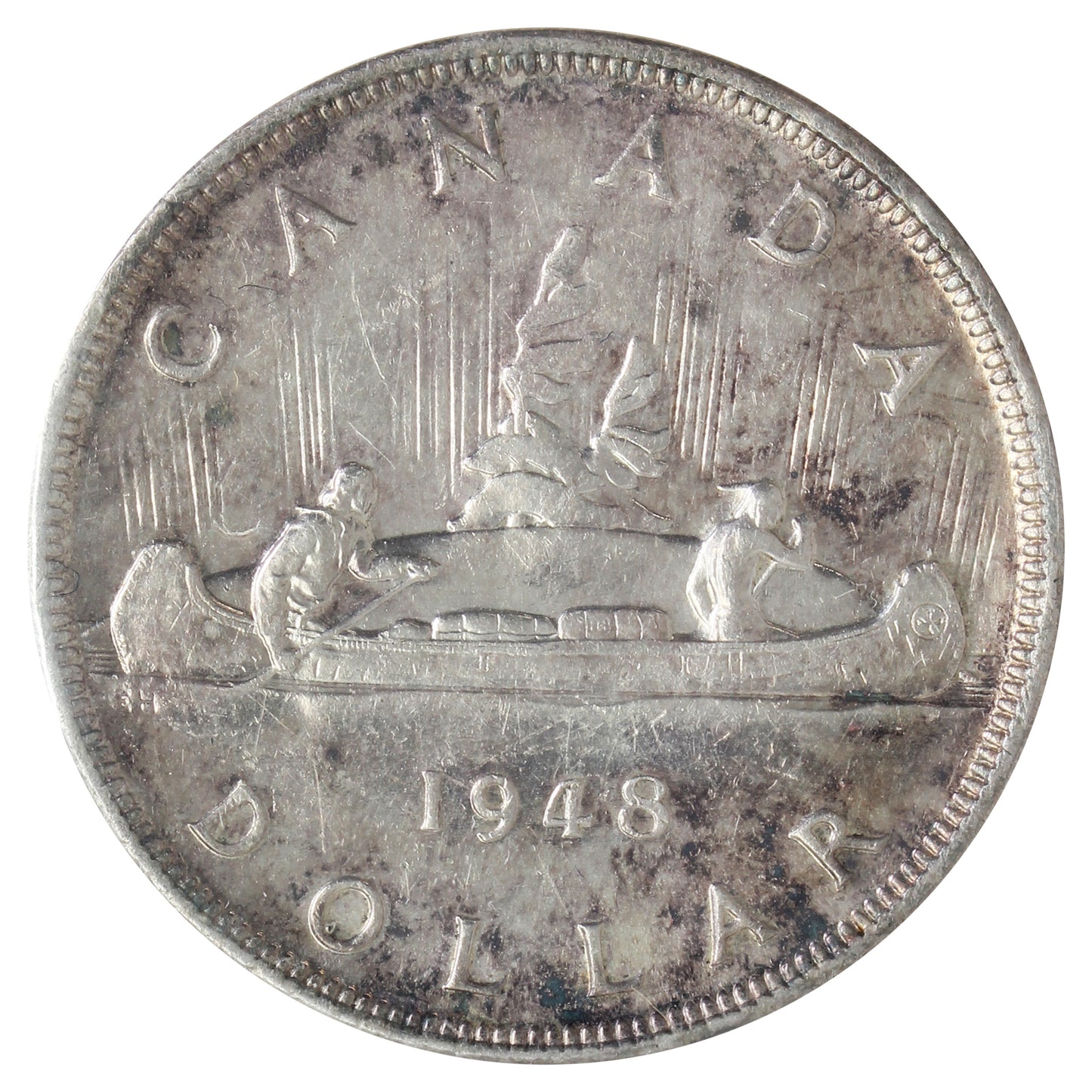 1948 Canada Dollar ICCS Certified AU55 (XGY 782)