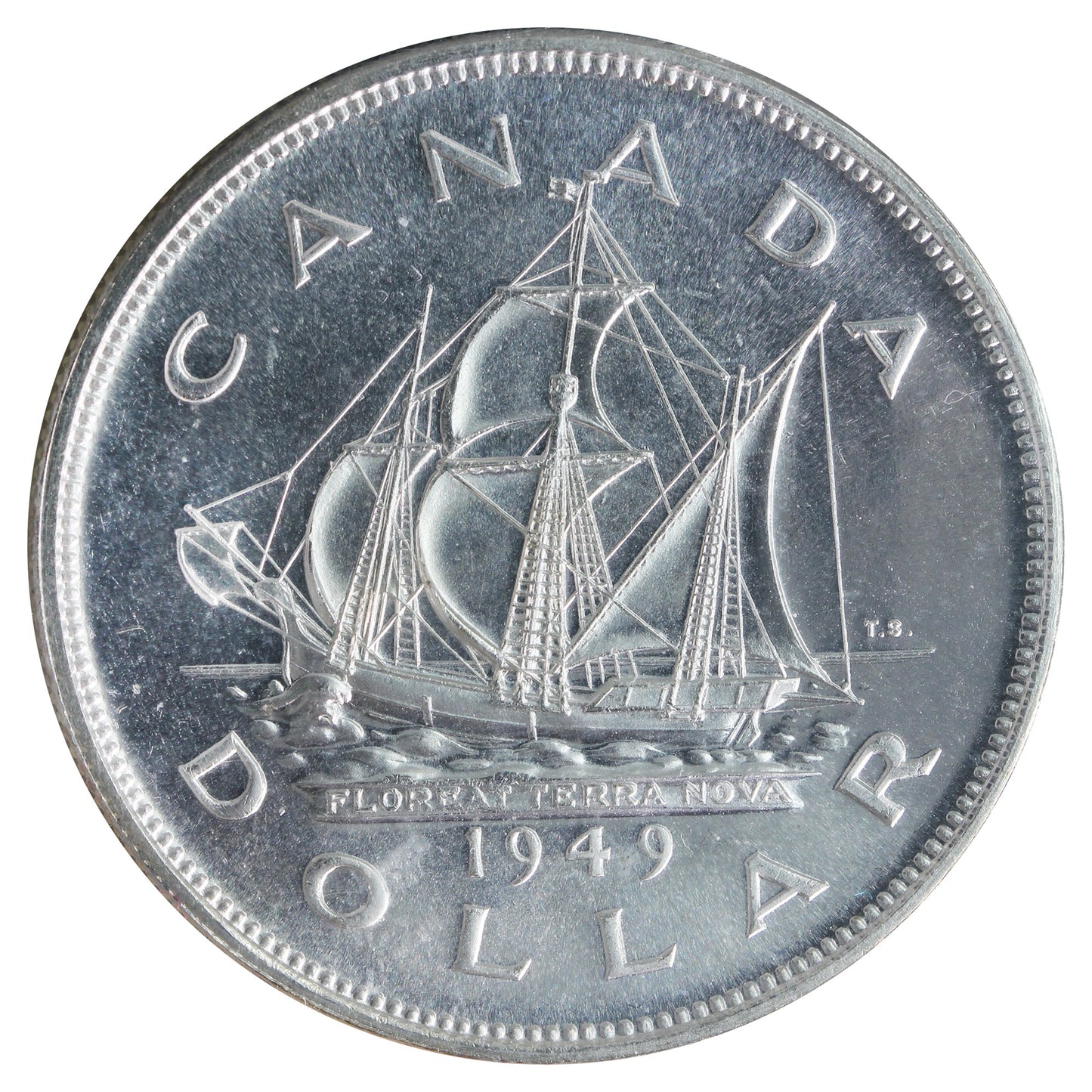 1949 Canada Dollar ICCS Certified MS66 (XXR 520)