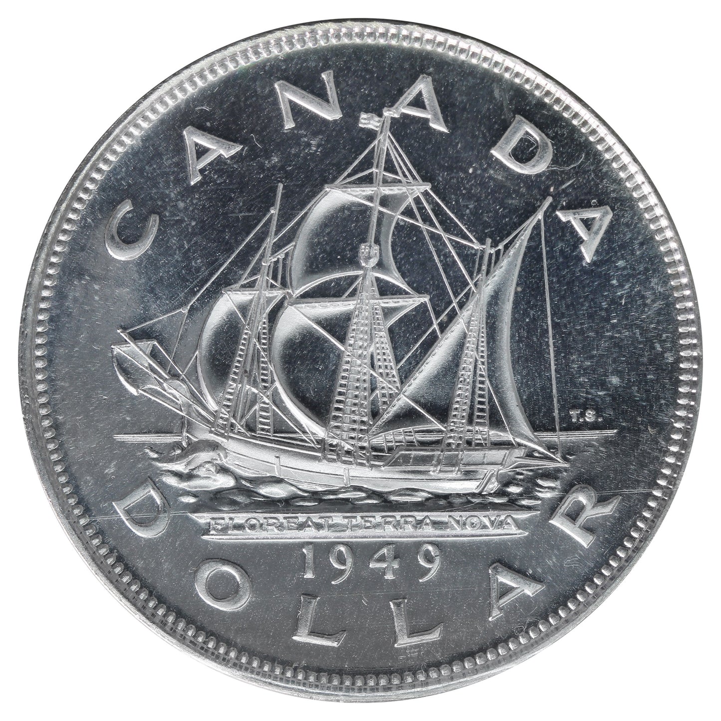 1949 Canada Dollar ICCS Certified MS66 (XVR 064)