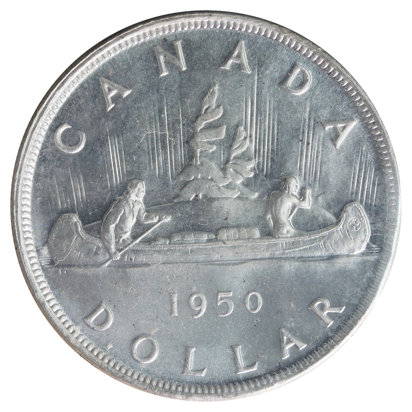 1950 Island Logs Canada Dollar ICCS Certified MS64