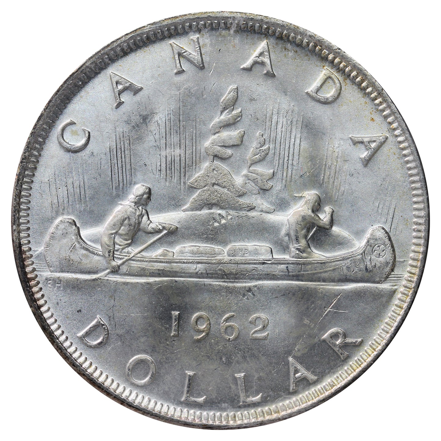 1962 Canada Dollar ICCS Certified MS63 Cameo