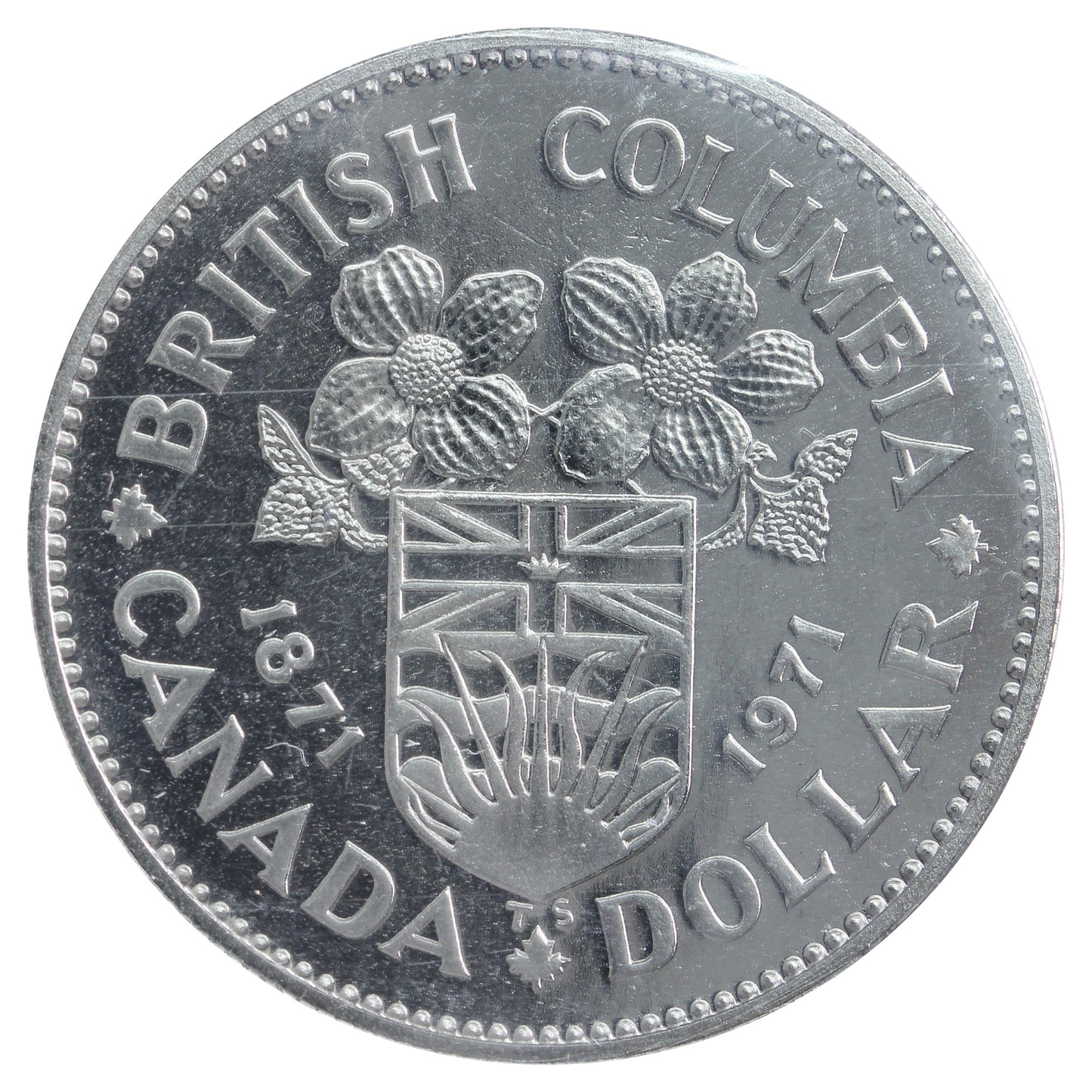 1971 Canada Nickel Dollar ICCS Certified SP67 Cameo