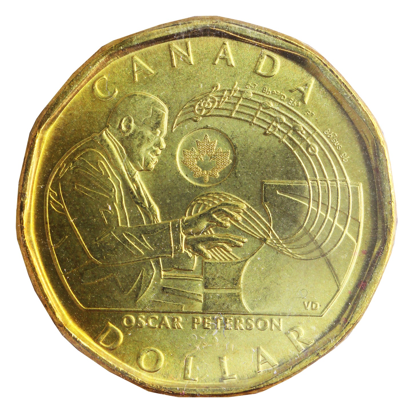 2022 Oscar Peterson Canada Dollar ICCS Certified MS64