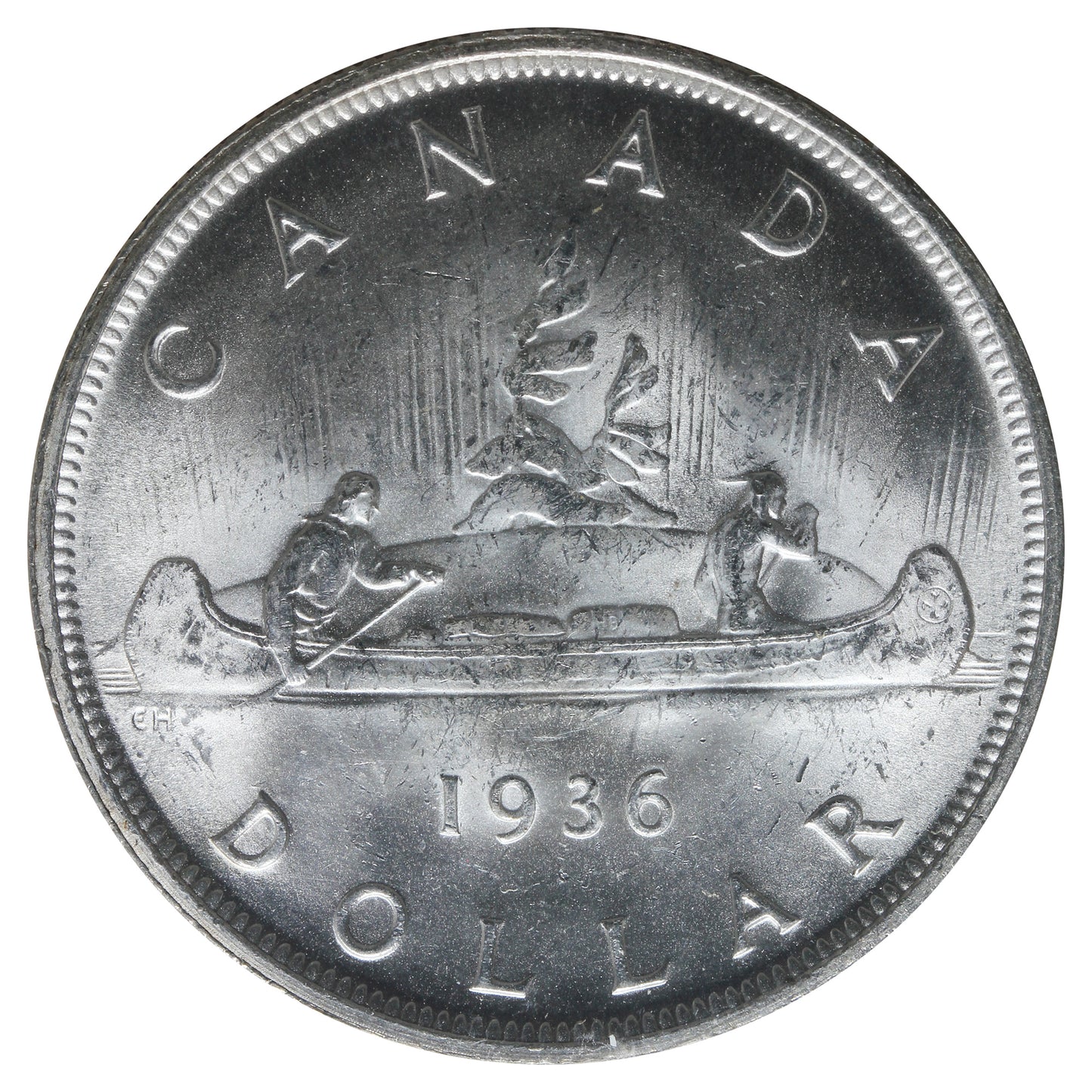 1936 Canada Dollar ICCS Certified MS64 (XMY 635)
