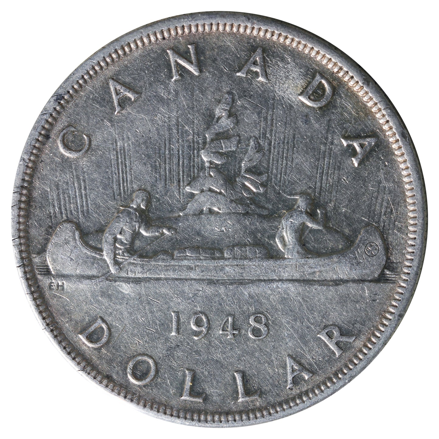1948 Canada Dollar ICCS Certified VF30