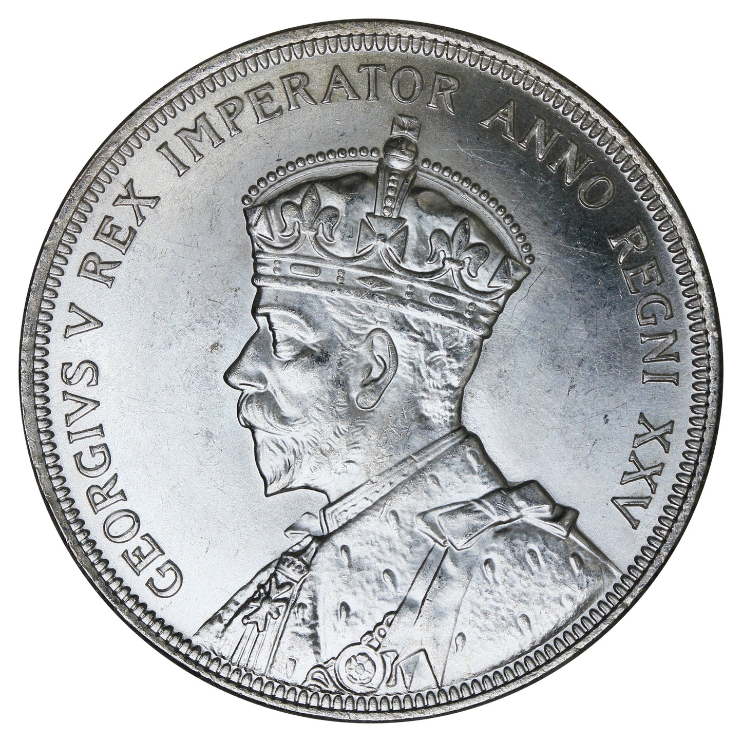 1935 2x XXV Canada Dollar Brilliant Uncirculated (MS63) $