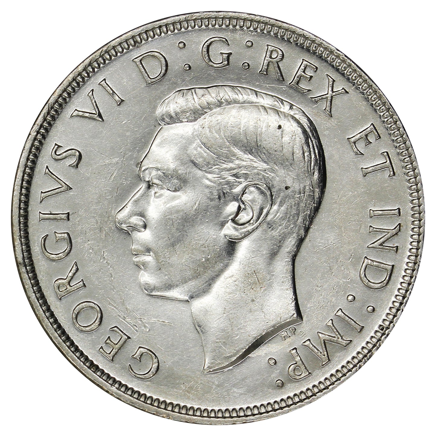 1947 Pointed 7 Dot Canada Dollar Extra Fine (EF40) $