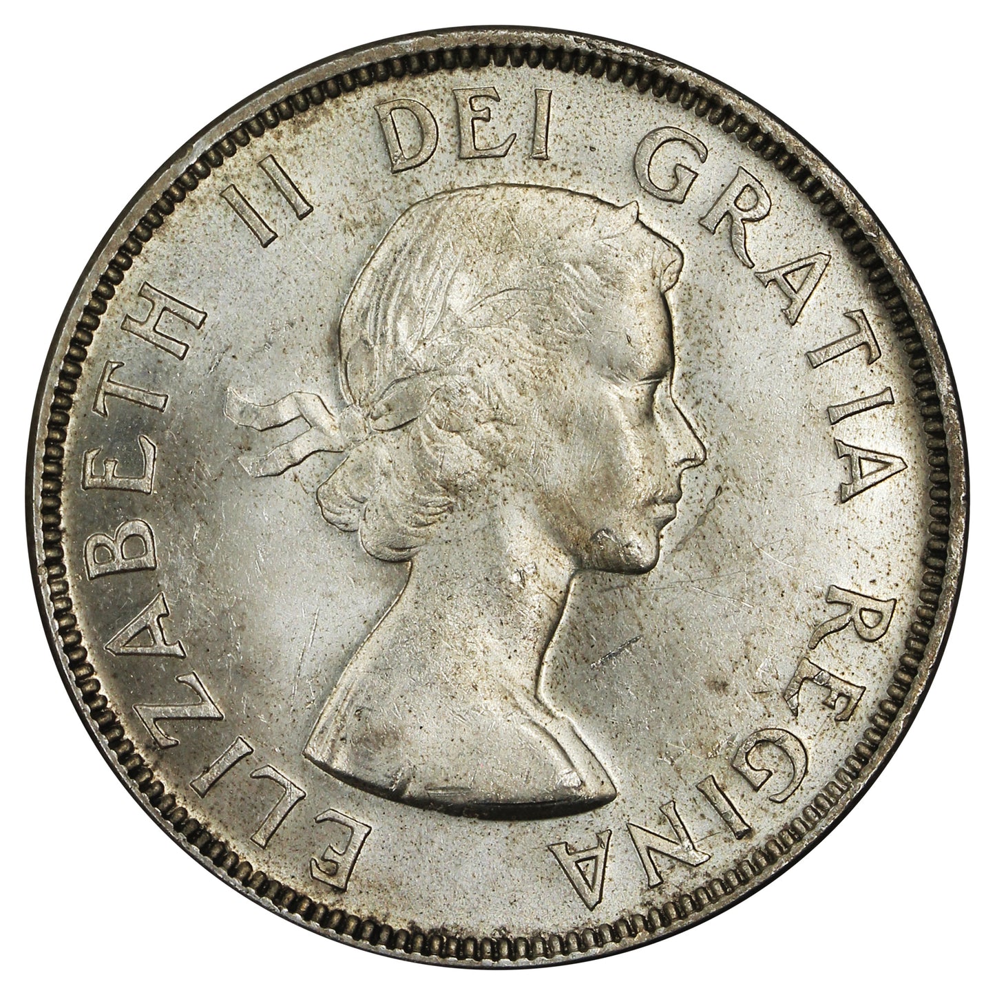 1955 Fu Manchu Canada Dollar UNC+ (MS62) $