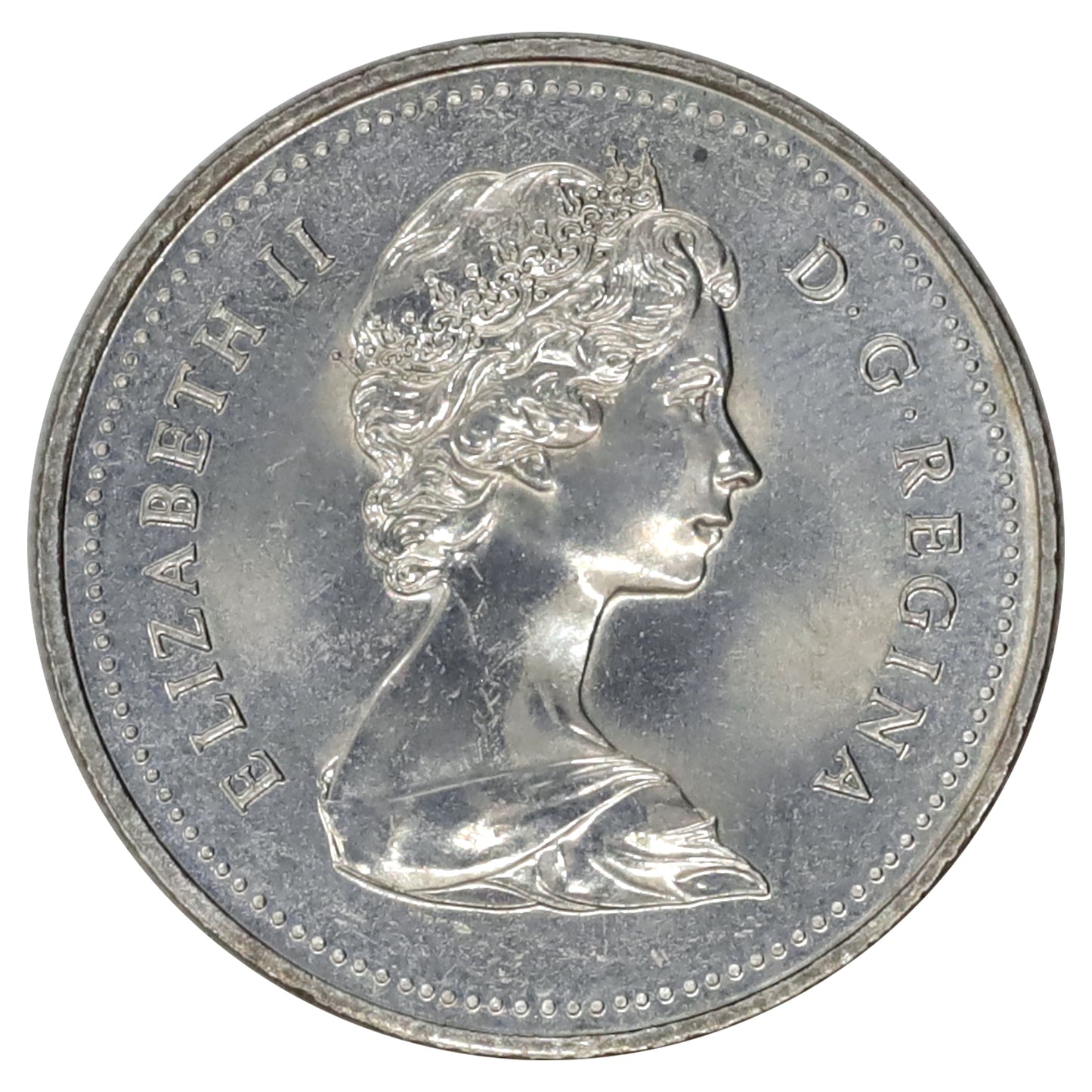 1981 Canada Nickel Dollar Choice Brilliant Uncirculated (MS64)
