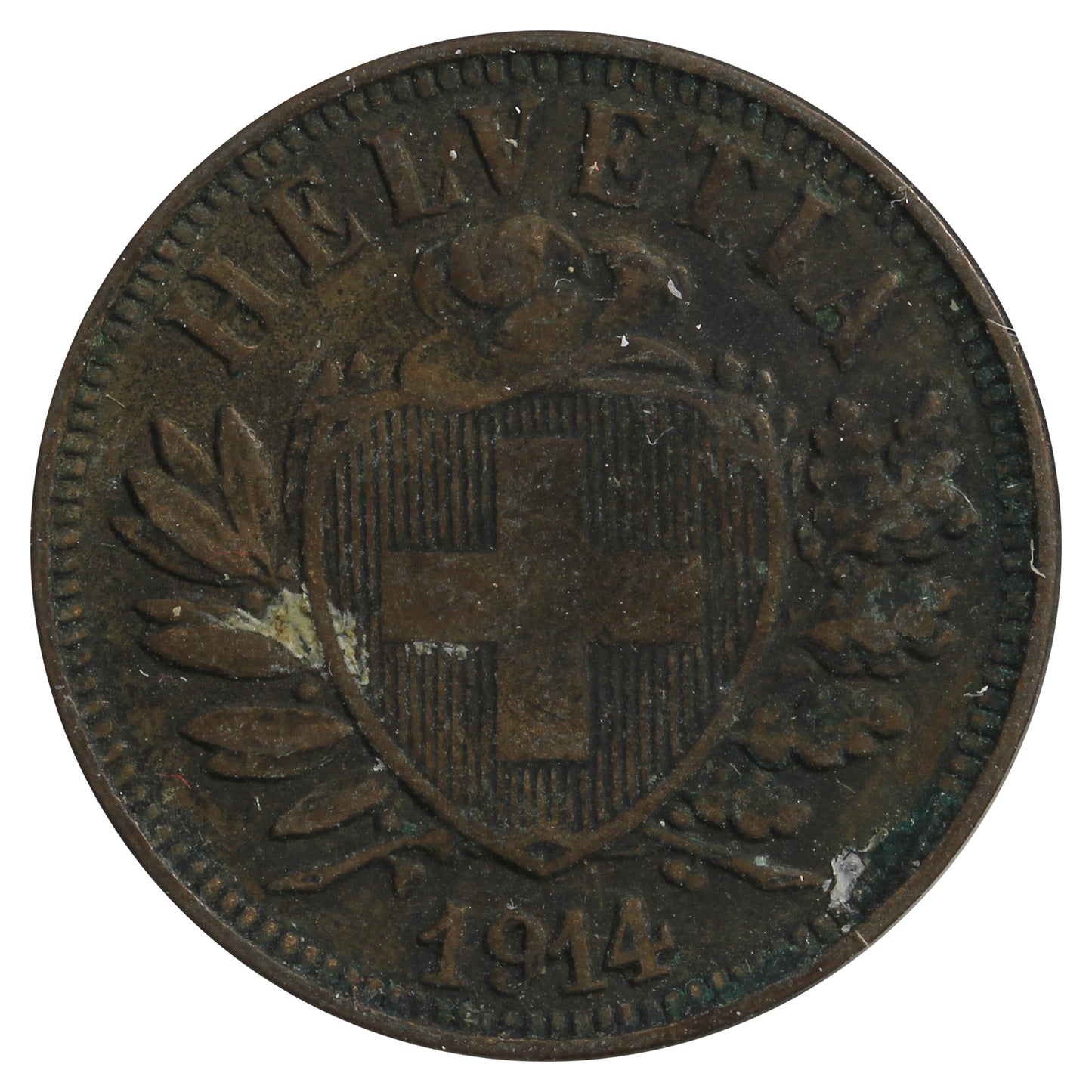 Switzerland 1914 2 Rappen Very Fine (VF20)