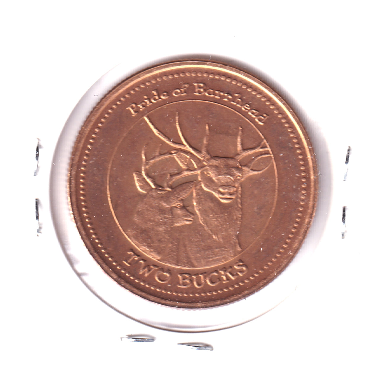 1996 Pride of Barrhead, AB, Two Bucks Trade Dollar Token