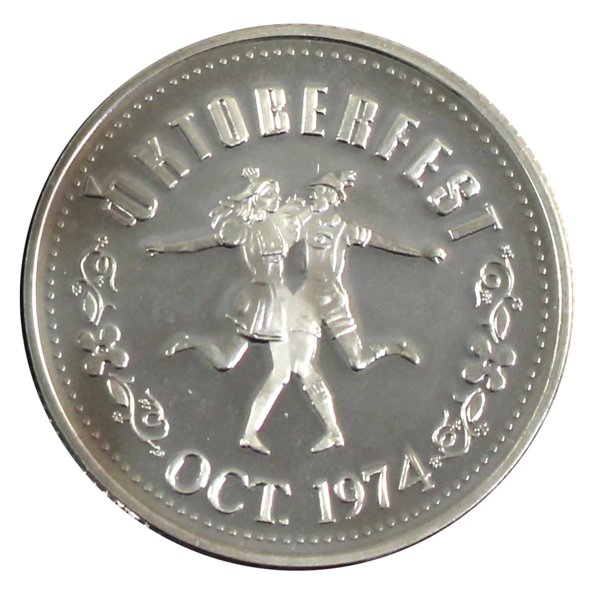 1974 Kitchener-Waterloo Oktoberfest .999 Silver Trade Dollar (No Tax)