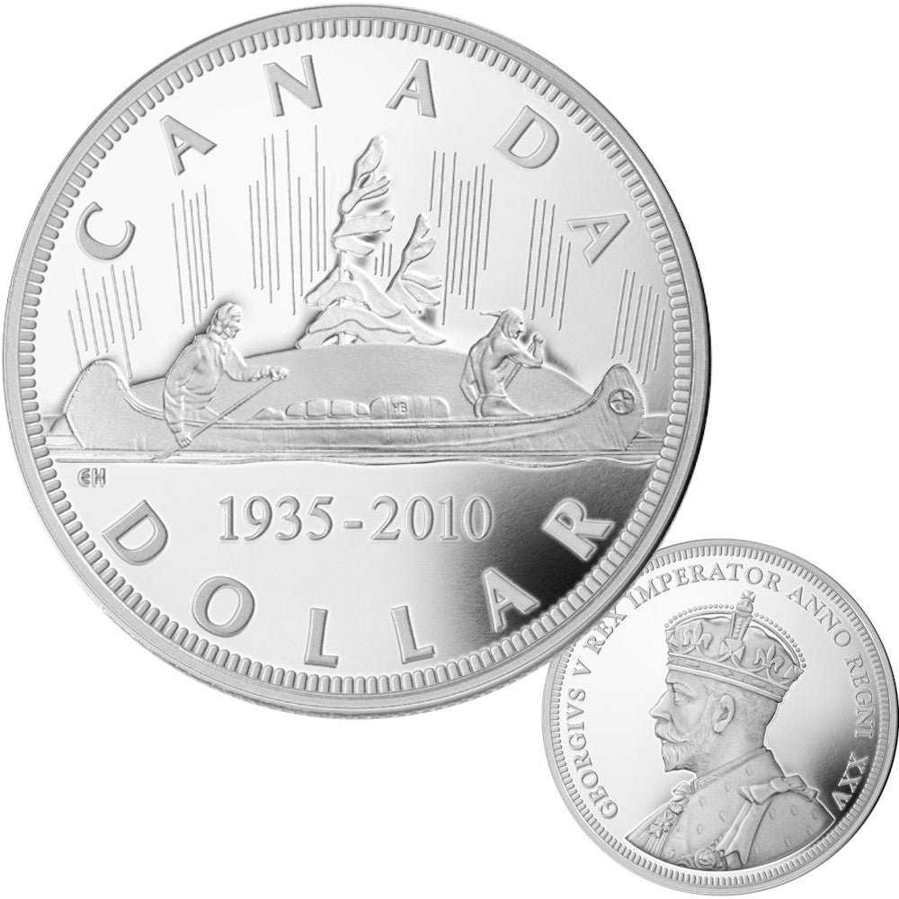 2010 Canada's Voyageur Dollar Anniversary Limited Edition 5-coin Proof Set