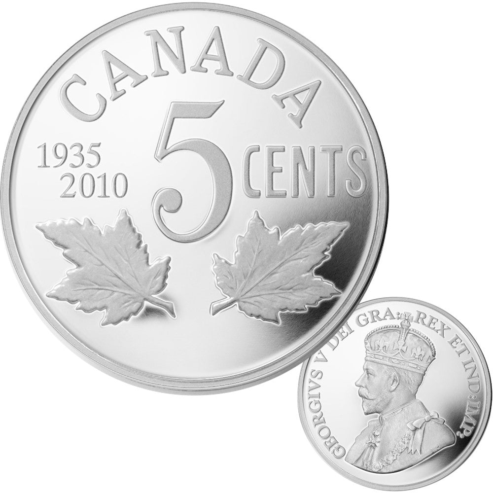 2010 Canada's Voyageur Dollar Anniversary Limited Edition 5-coin Proof Set