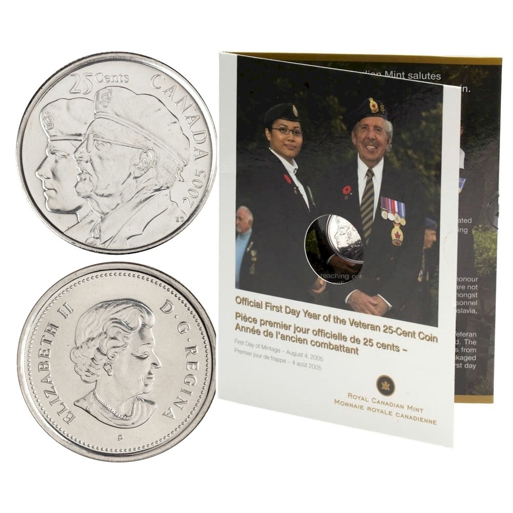2005 Canada First Day Cover Year of the Veteran