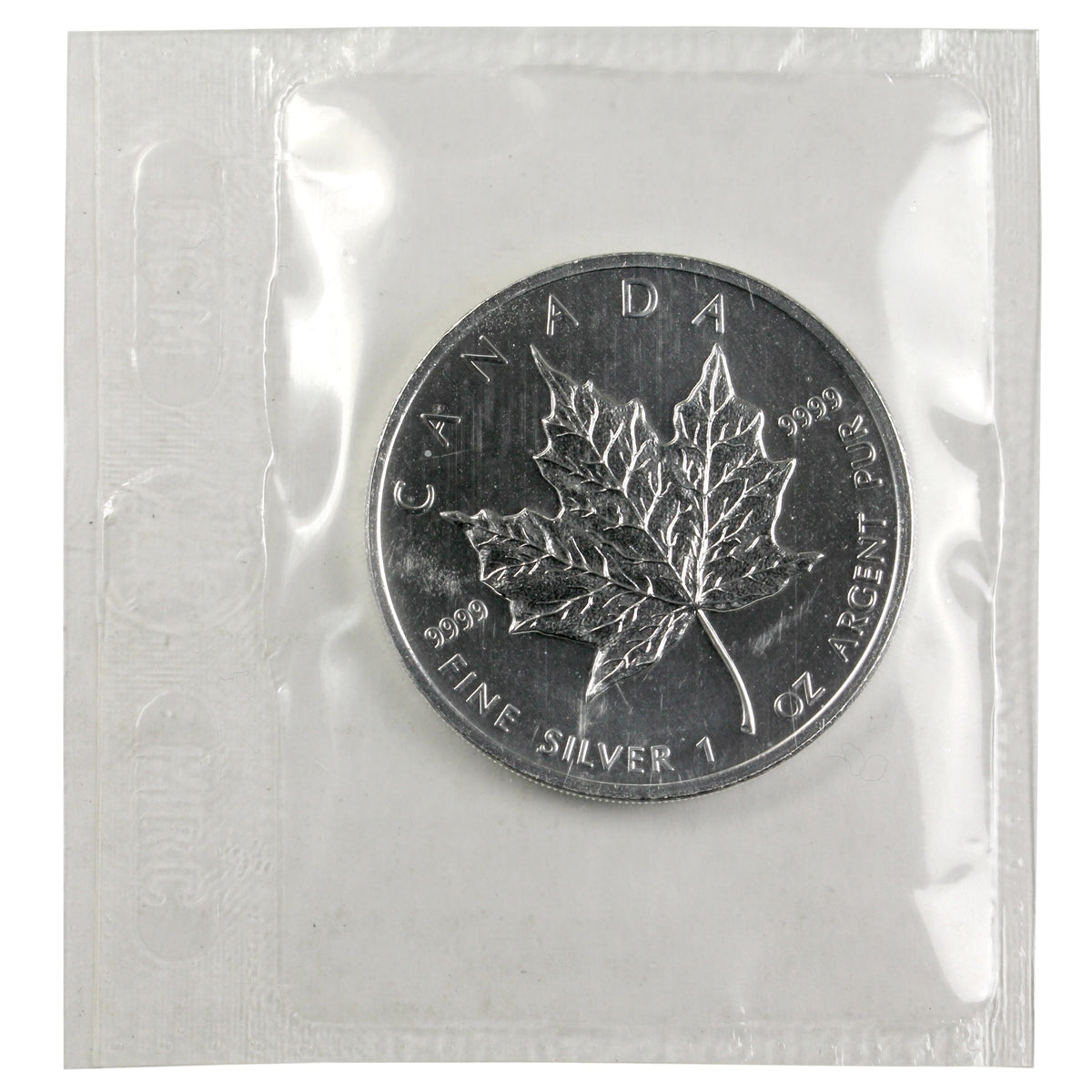 2010 Canada $5 1oz .9999 Silver Maple Leaf SEALED (No Tax) Lightly Toned