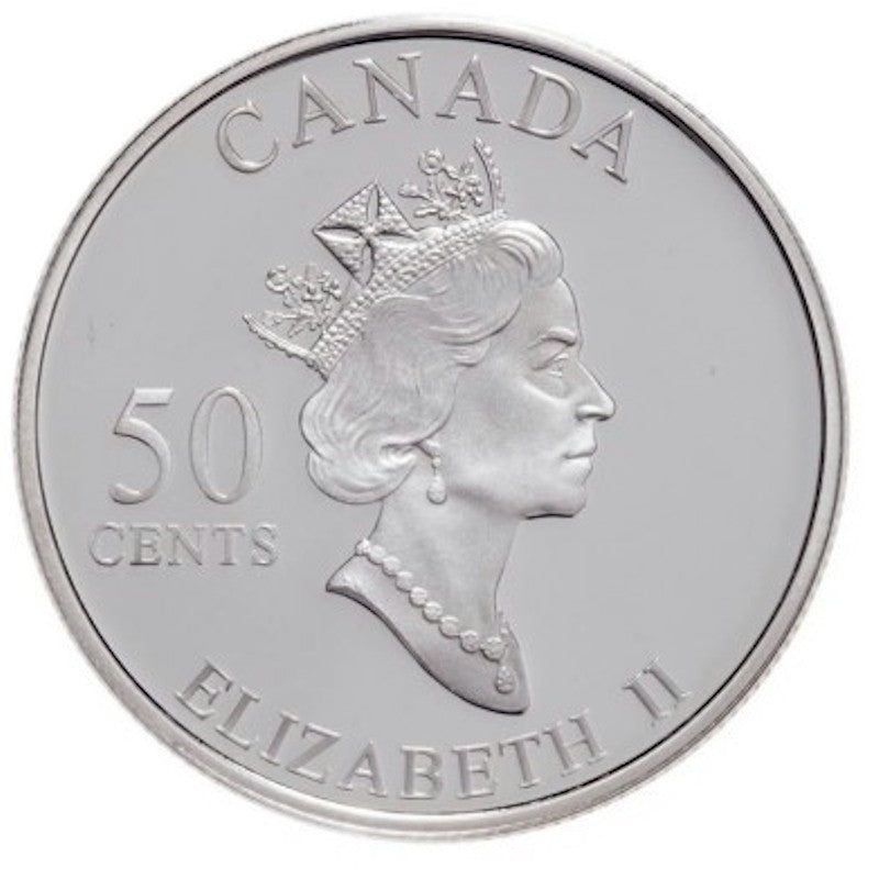 2002 50-cent Festivals of Canada - Squamish Days Sterling Silver