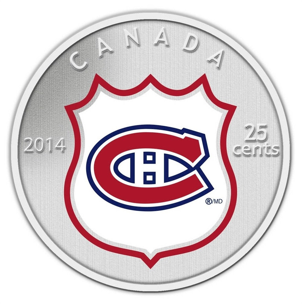2014 Canada 25-cent Montreal Canadiens Pop-Up Jersey Coin & Stamp Set