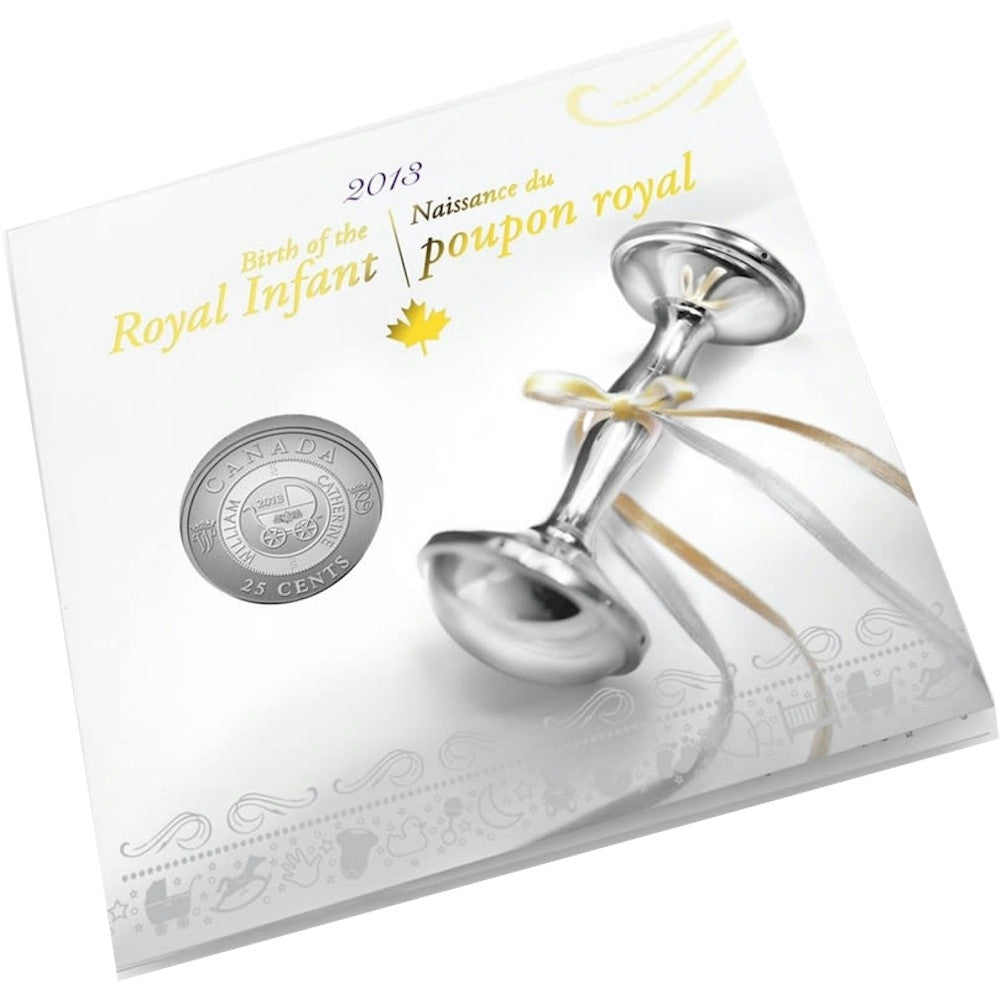 2013 Canada 25-cent Birth of the Royal Infant