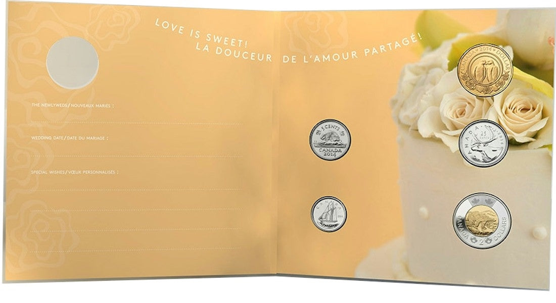 2014 Canada Wedding Gift Set
