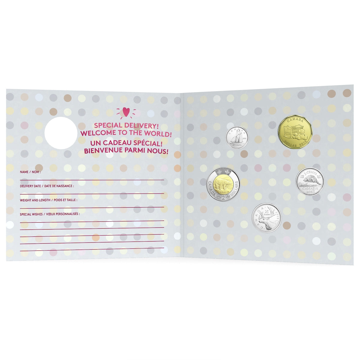 2018 Canada Baby Gift Set
