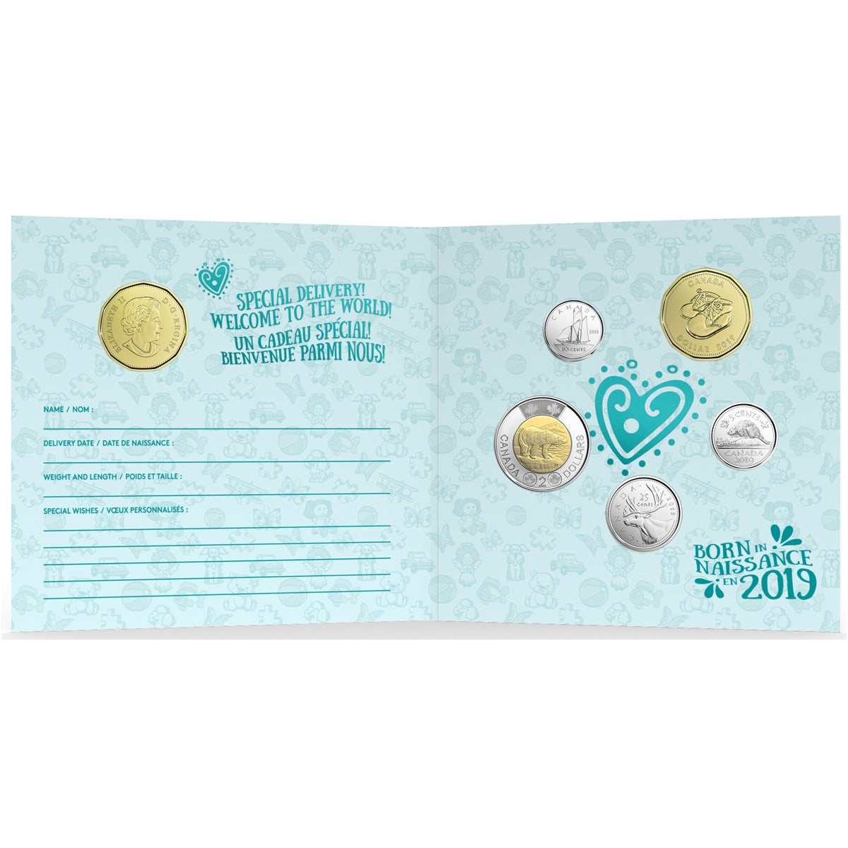 2019 Canada Baby Gift Set