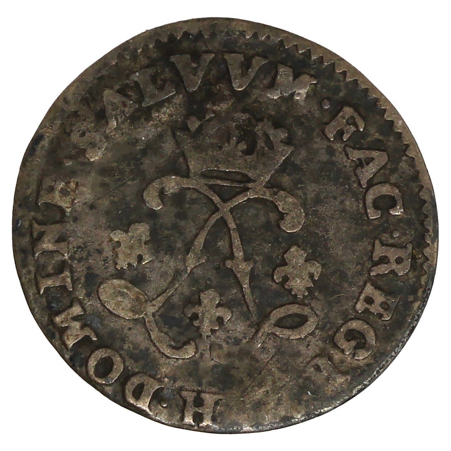 France 1692H Louis XIV 4 Sols 2 Deniers