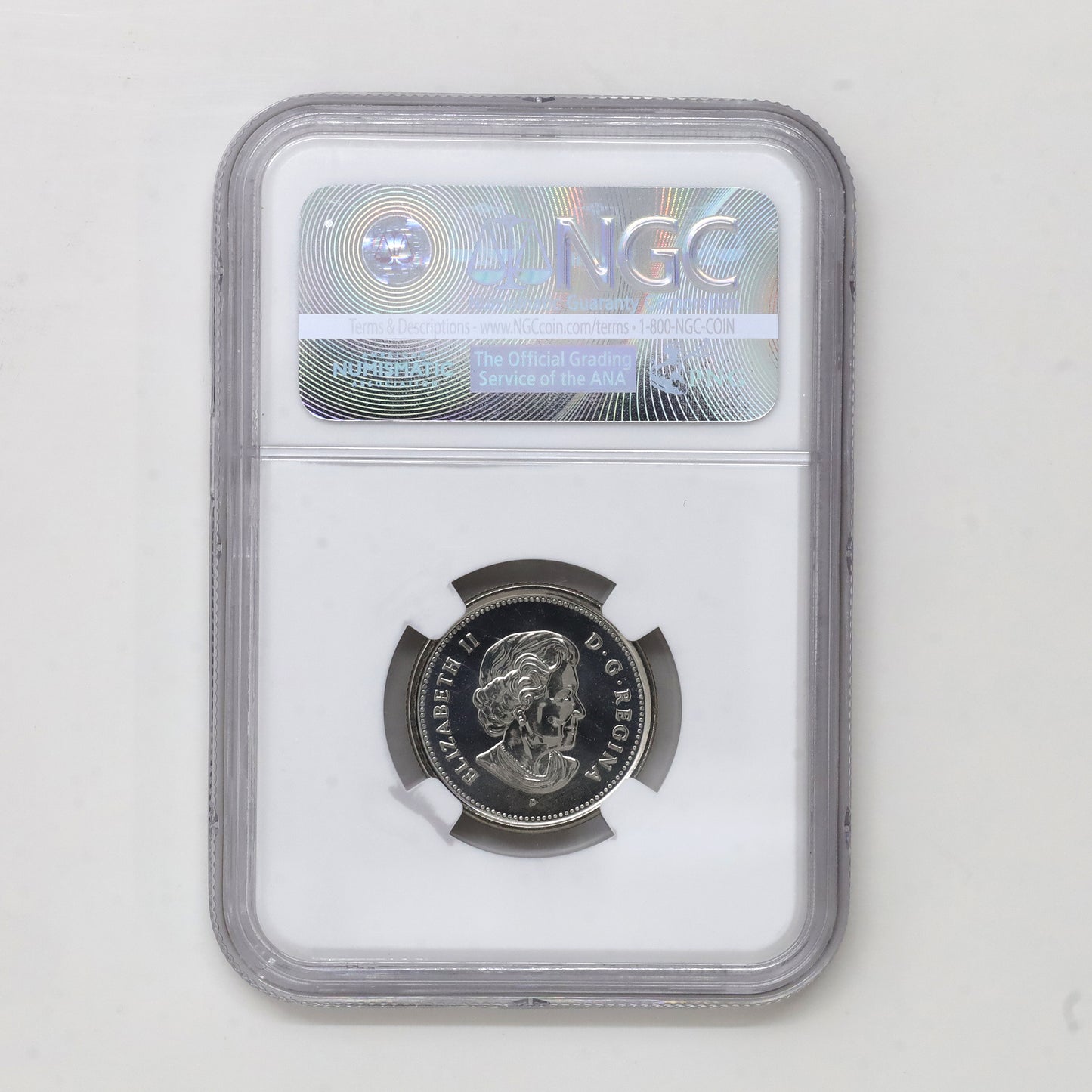 2004P Canada First French Settlement 25-cents NGC Certified Gem Uncirculated (MS65)