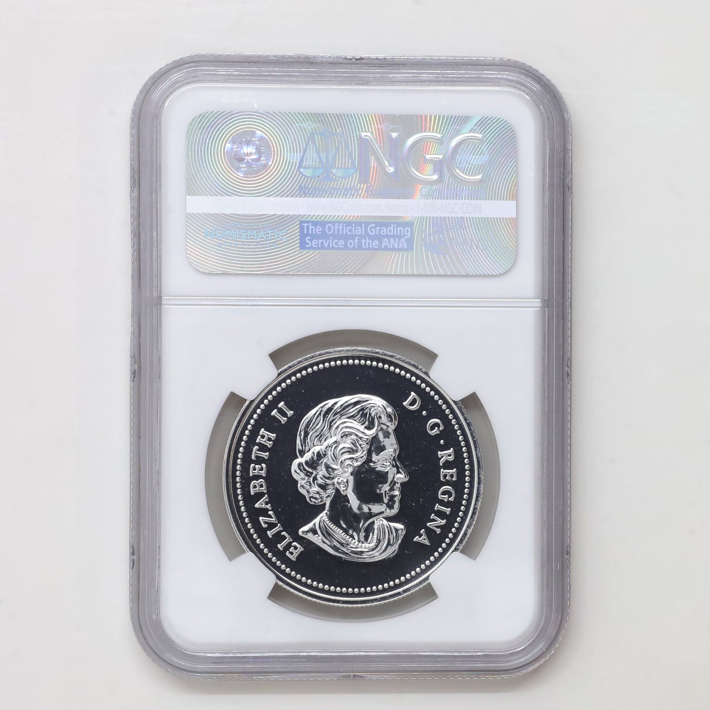 2004 Canada 1st French Settlement Fleur Privy .999 Silver Dollar NGC Cert. MS69 (No Tax)