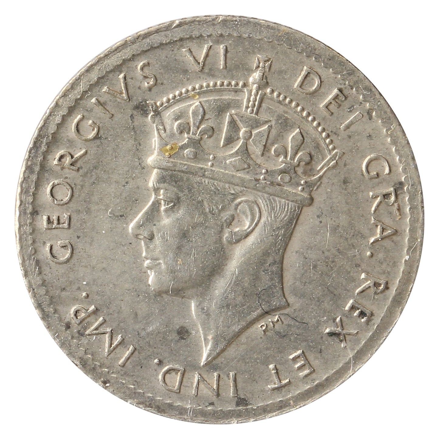 1944C Newfoundland 5-Cents EF-AU (EF-45) Impaired