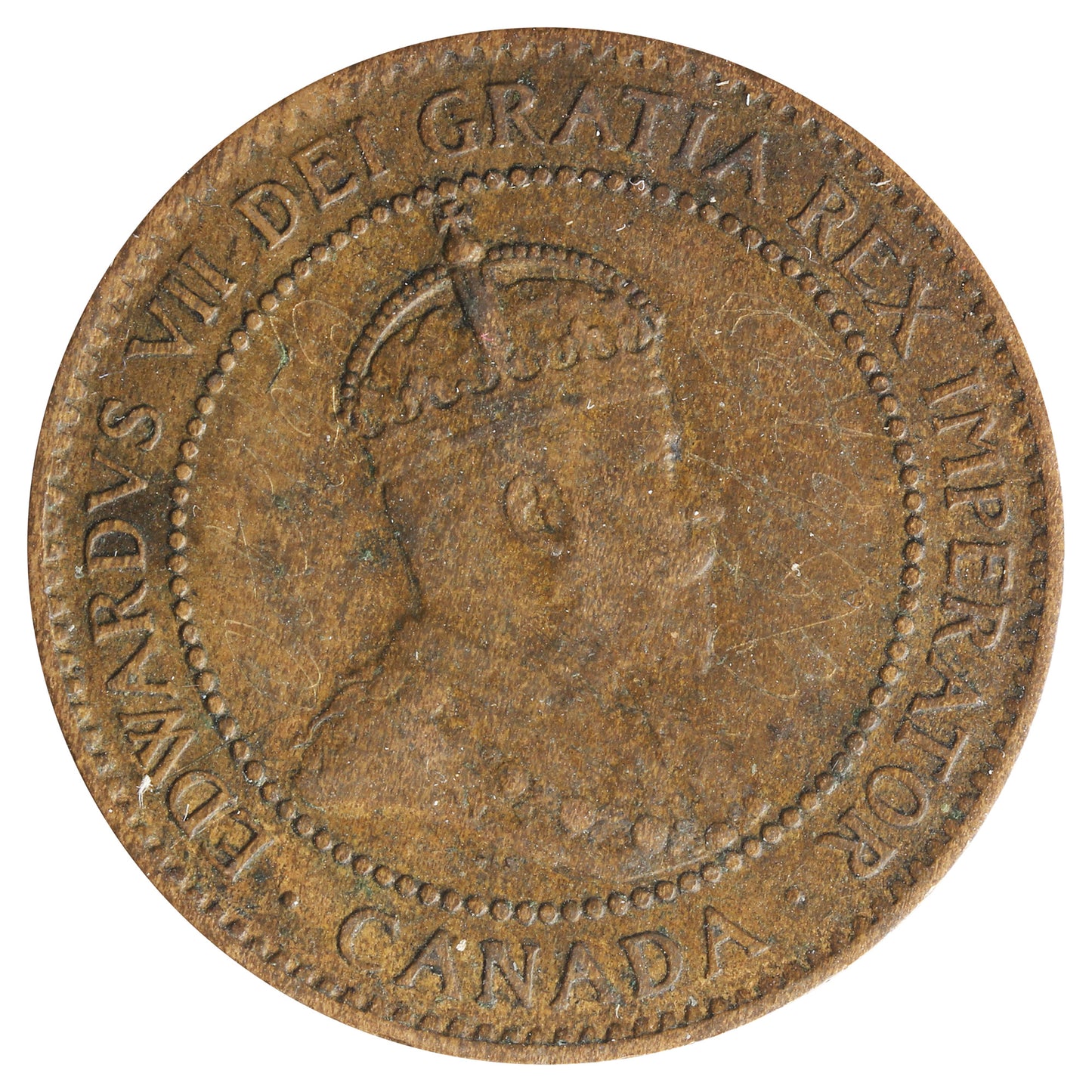 1903 Canada 1-Cent Very Fine (VF20) Scratched, cleaned, or impaired