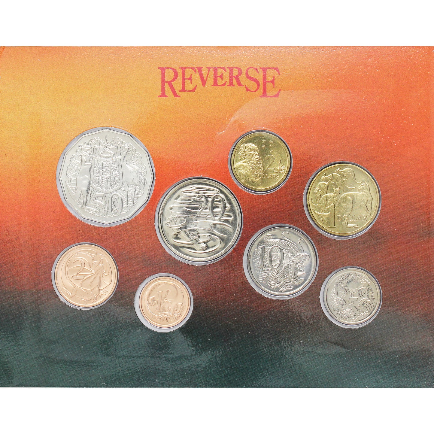 Australia 1989 8-coin Uncirculated Set (Some wear on packaging)