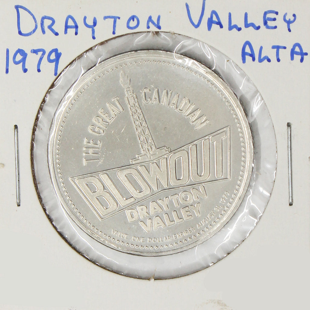 1979 Drayton Valley, Alberta, Trade Dollar: The Great Canadian Blowout