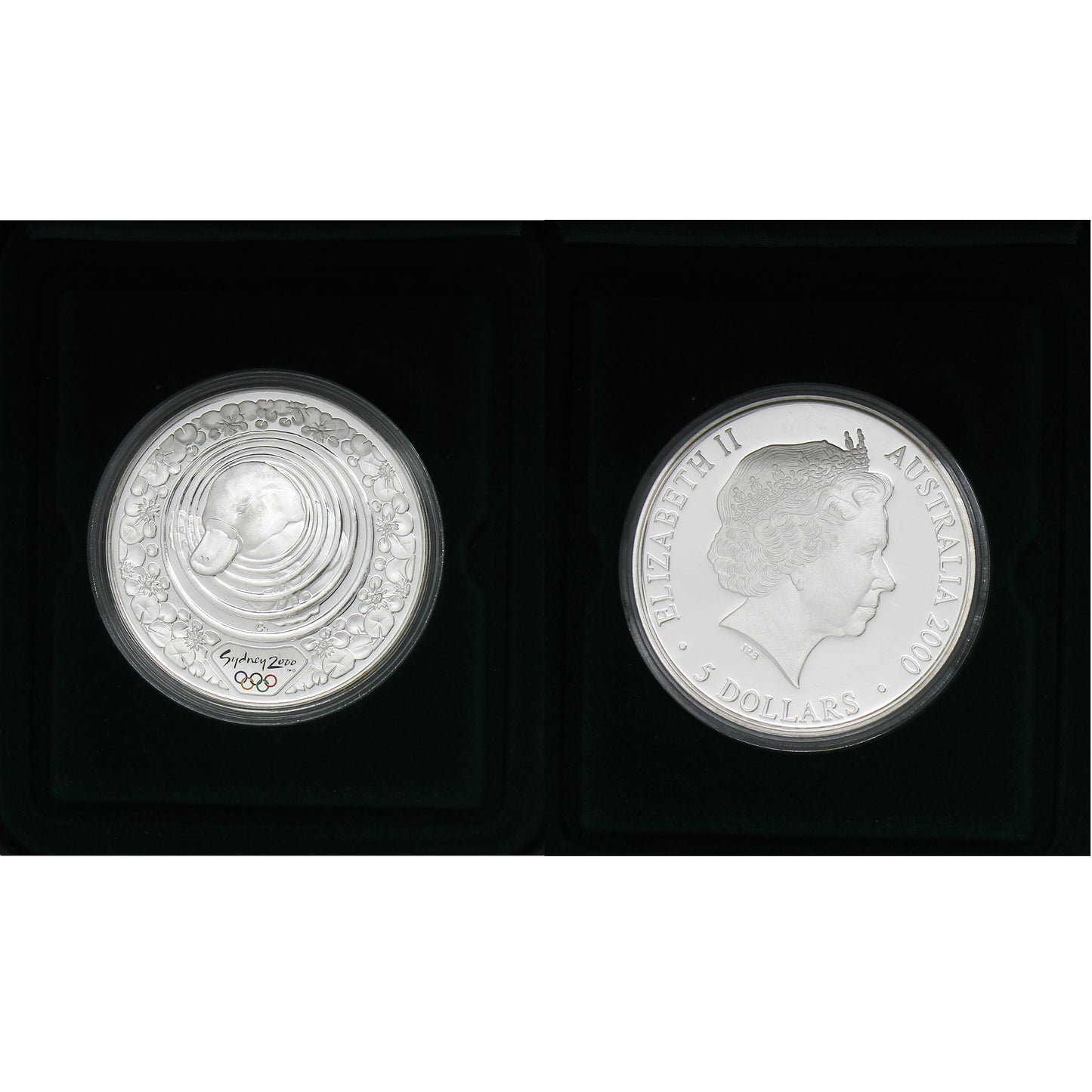 Australia 2000 Sydney Olympics - Duck-Billed Platypus 1oz Silver (No Tax) No CoA