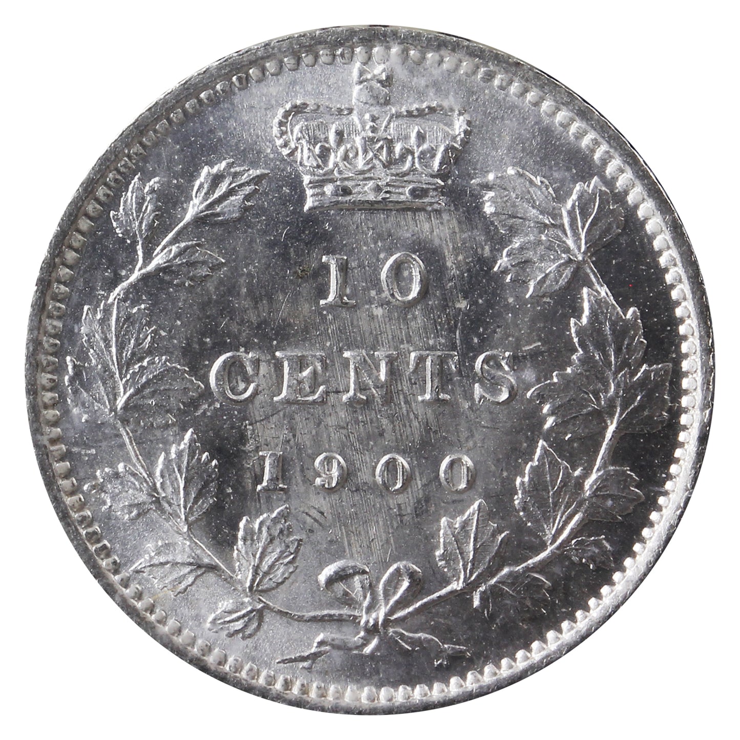 1900 Canada 10-cents ICCS Certified MS66