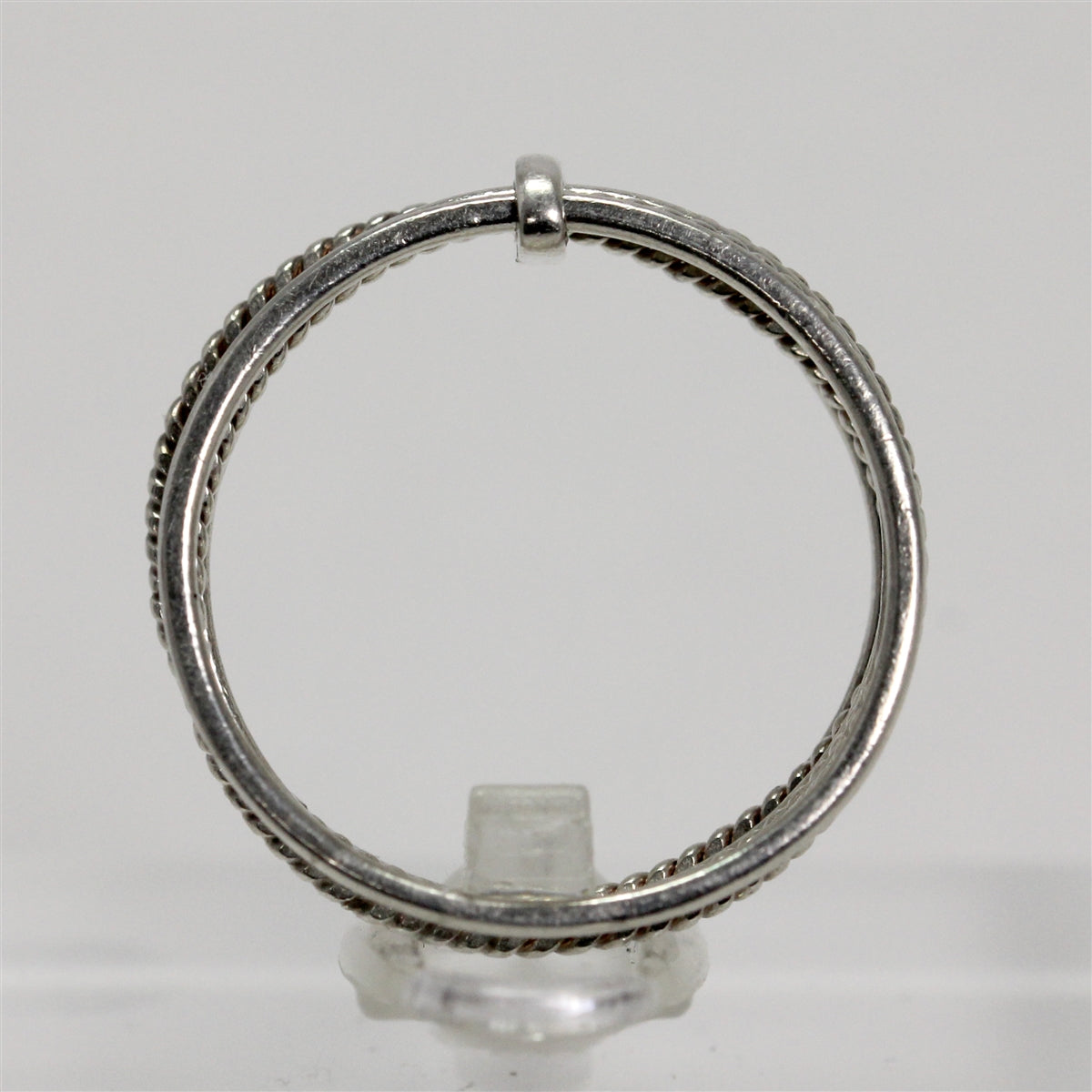 Sterling Silver Dainty Stacking Ring - 7