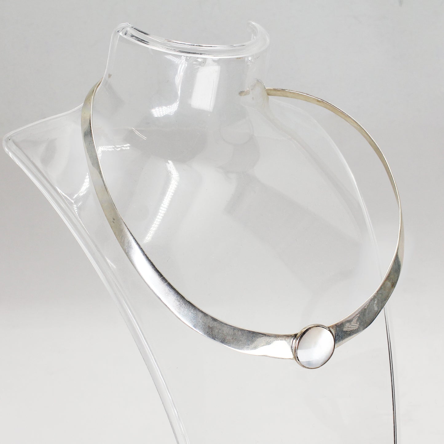Sterling Silver Abalone Choker