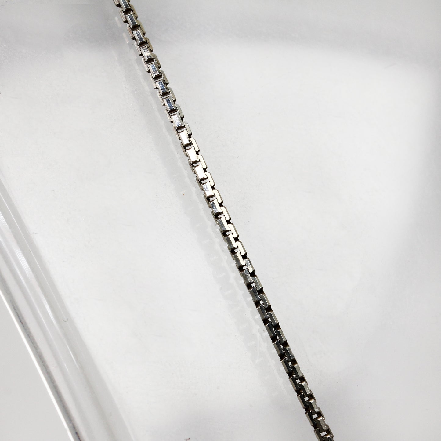 Sterling Silver 'Metalsmith' Necklace - 16"