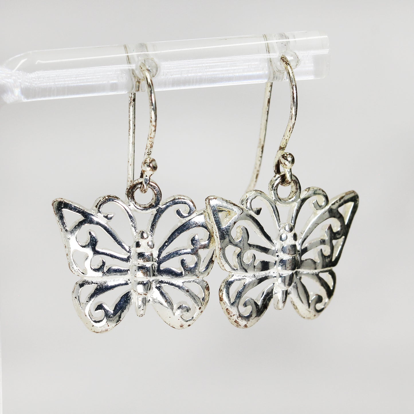 Sterling Silver Butterfly Earrings