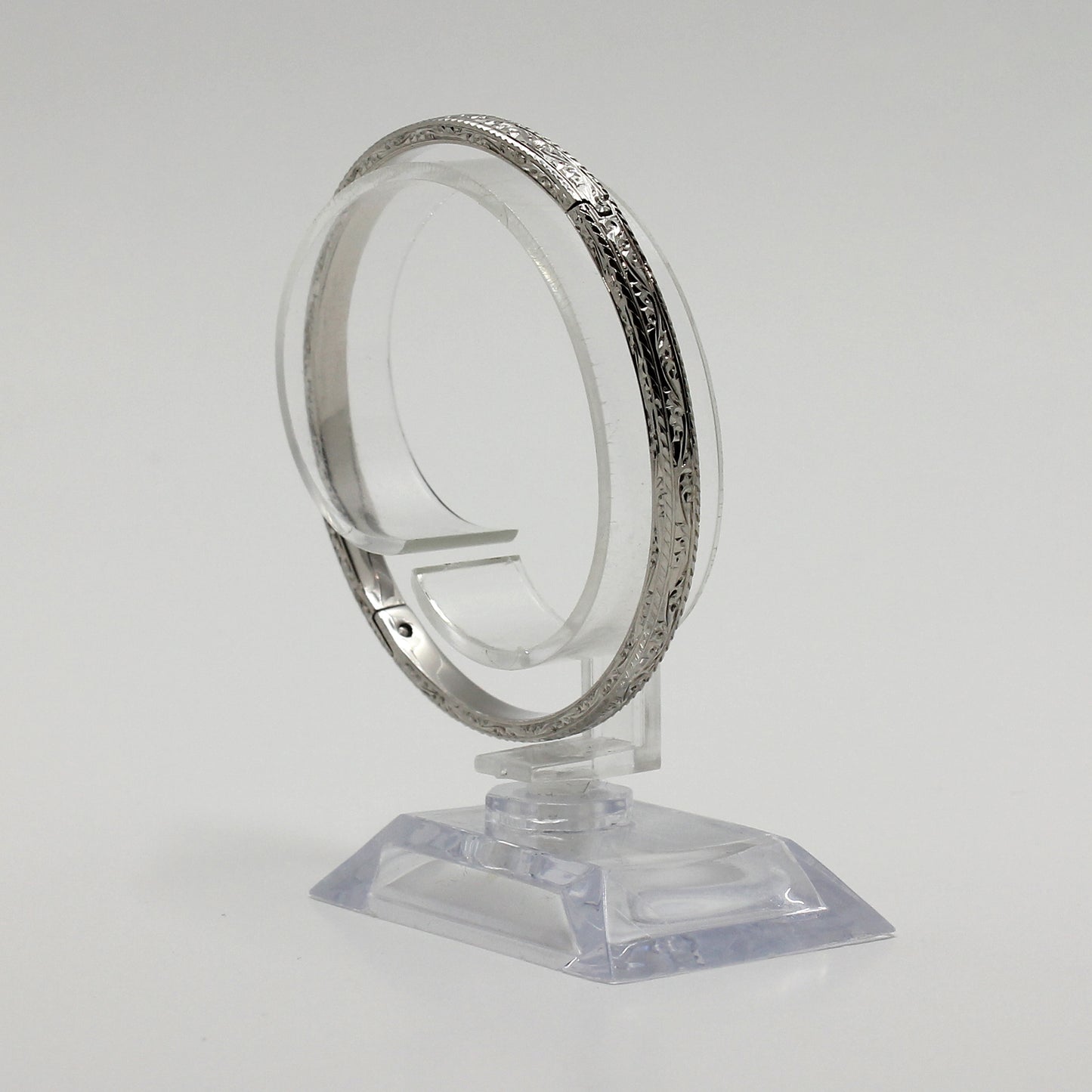 Sterling Silver Swirl-Patterned Bracelet