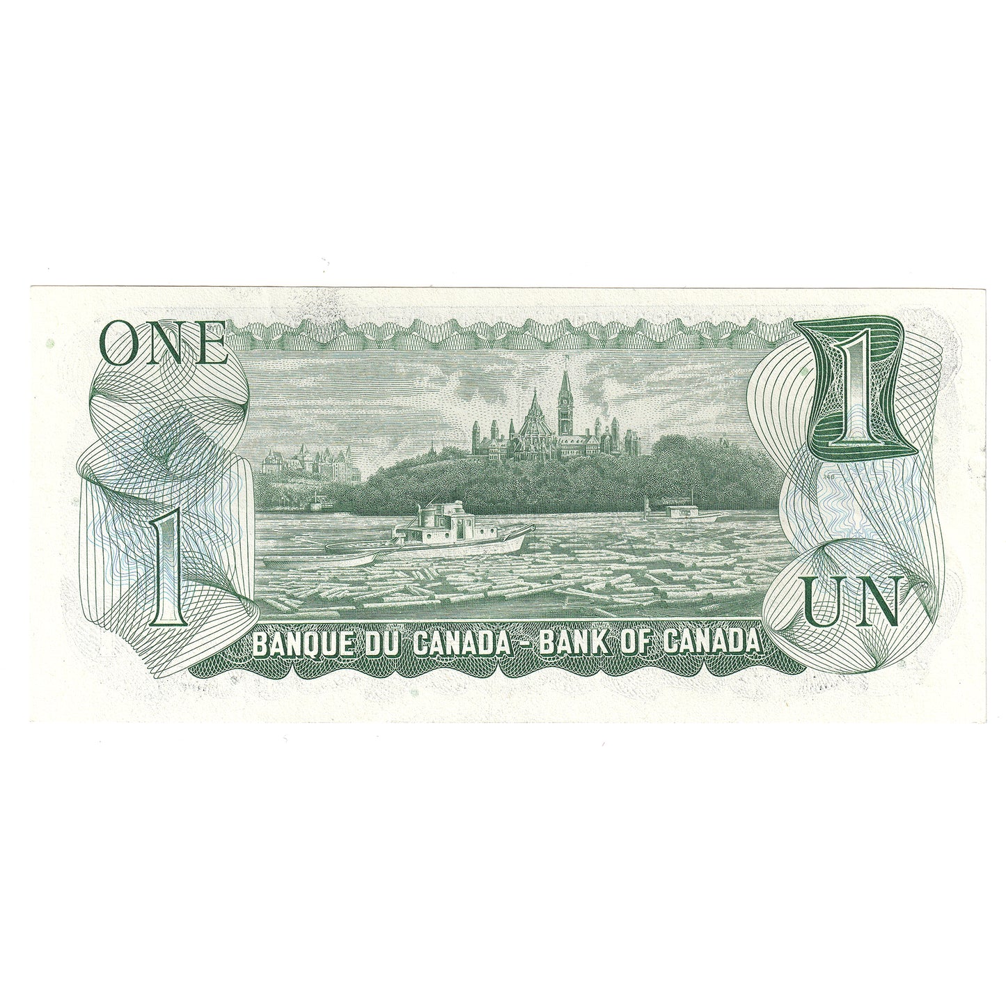 BC-42c-i 1973 Canada $1 Note Lawson-Bouey, 4 Digit RADAR AAV3018103, AU