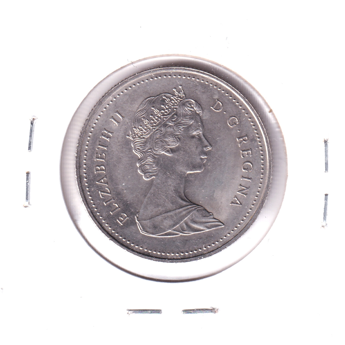 1982 Small Beads Canada 50-cents Uncirculated (MS60)