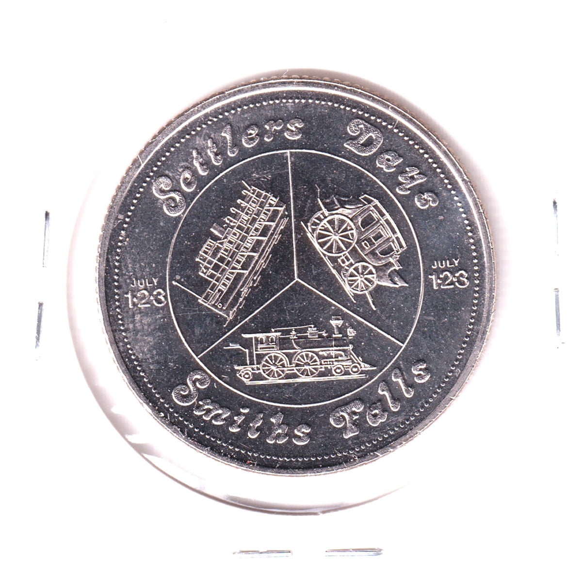 1977 Smiths Falls, ON, Settlers Days Trade Dollar Token