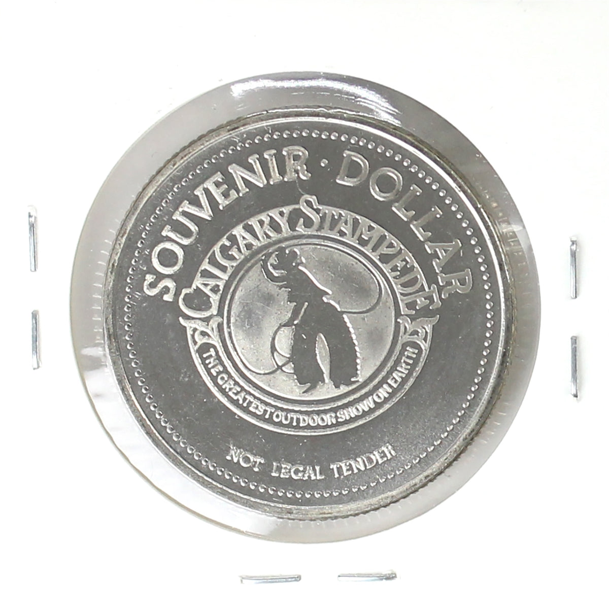 1996 Calgary Stampede Souvenir Dollar: Rotary Family Roundup
