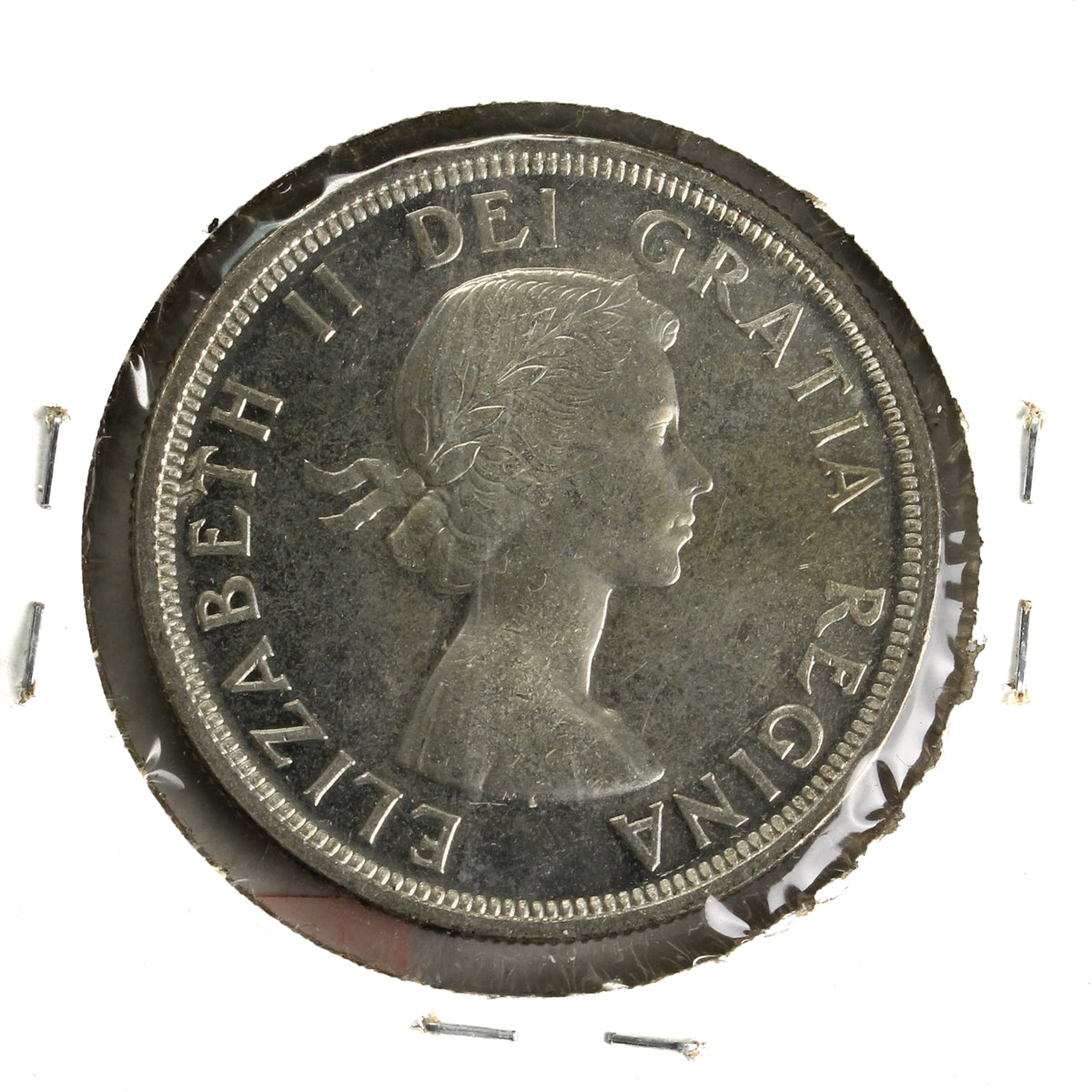 1953 SS Canada Dollar UNC+ (MS62) Scratched, Cleaned or Impaired