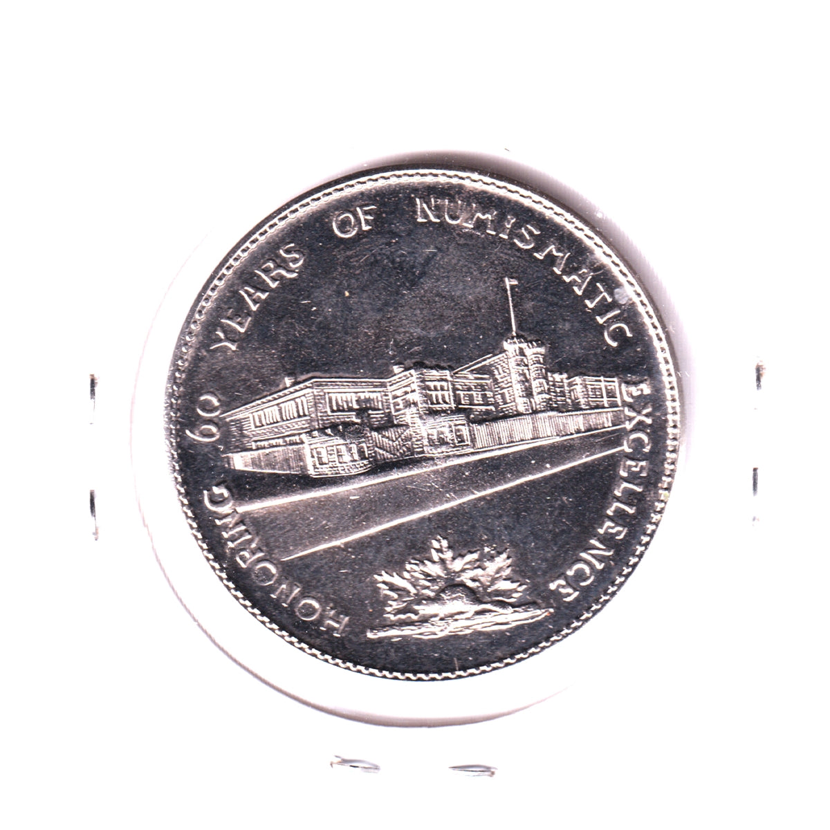 1908-1968 Honoring 60 Years of Numismatic Excellence Medallion (toned)
