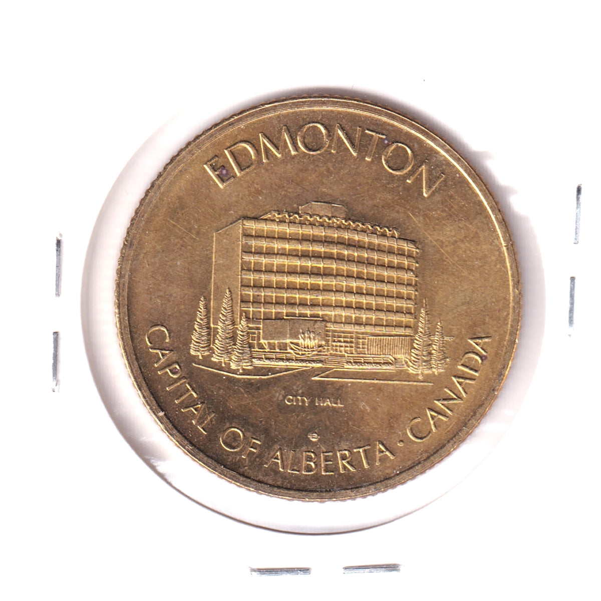 1978 Edmonton: Home of the Commonwealth Games Medallion w/Commonwealth Stadium (Spots)