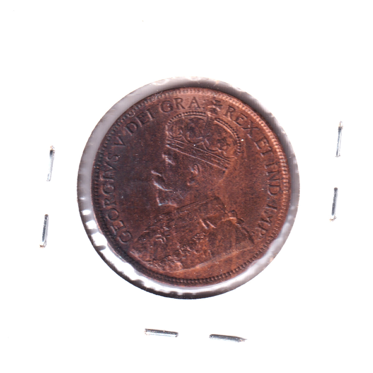 1917 Canada 1-cent Extra Fine (EF40) Scratched, Cleaned or Impaired