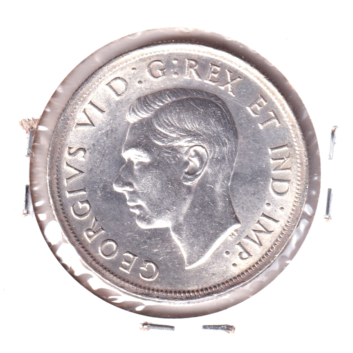 1939 Canada Dollar AU-UNC (AU-55) Scratched, cleaned, or impaired