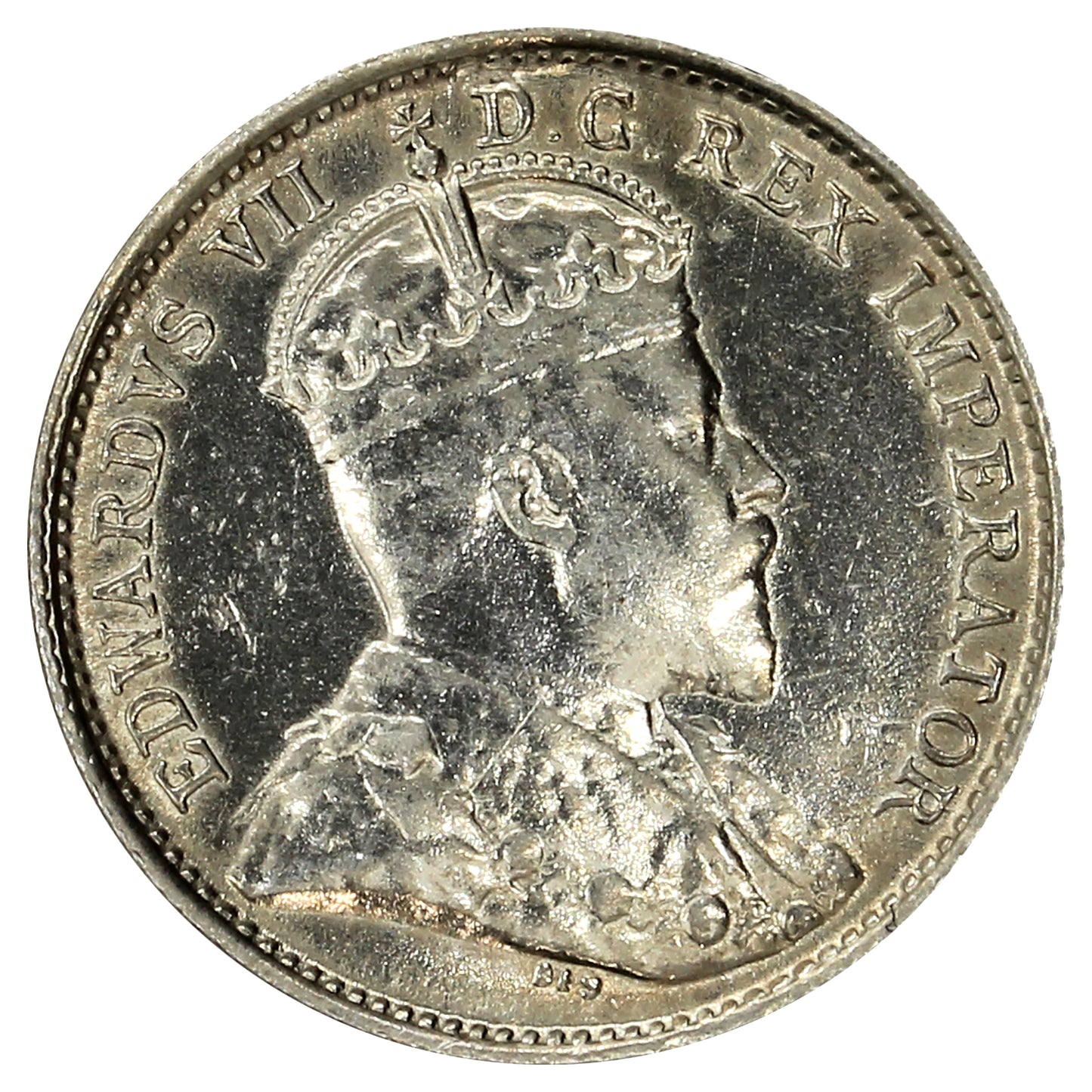 1903H Large H Canada 5-cents Extra Fine (EF40) (Impaired)
